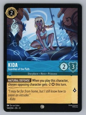 KIDA - GUARDIAN OF THE PATH 144/204 C LORCANA NM 12 TIM VAN GALEN . 