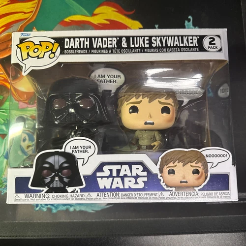 Funko Pop! Star Wars: Darth Vader & Luke Skywalker 2 pack - I am Your Father