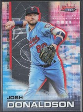 2021 Bowman's Best Josh Donaldson #42 Minnesota Twins