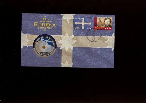 2004 150th Anniversary Eureka Stockade Australia Post Coin Cover