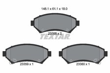 2335801 BRAKE PAD SET, DISC BRAKE FITS BUICK CENTURY SALOON 3.1