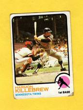 1973 Topps Harmon Killebrew #170 Minnesota Twins G/VG FREE SHIPPING