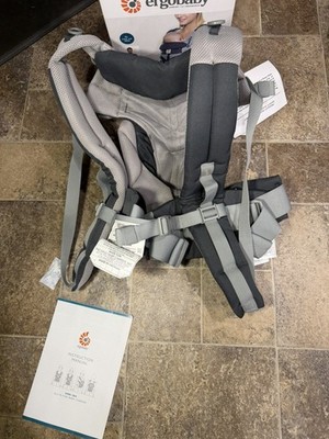 Ergobaby Omni 360 All In One Cool Air Mesh Baby Carrier Carbon