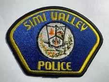 Simi Valley California Police Patch