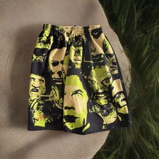 LacrosseWear Monster Mash Shorts Men’s M USA Made Halloween Graphic