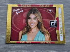 DANIELLA MONET FANS OF THE GAME 2016 DONRUSS 49ERS