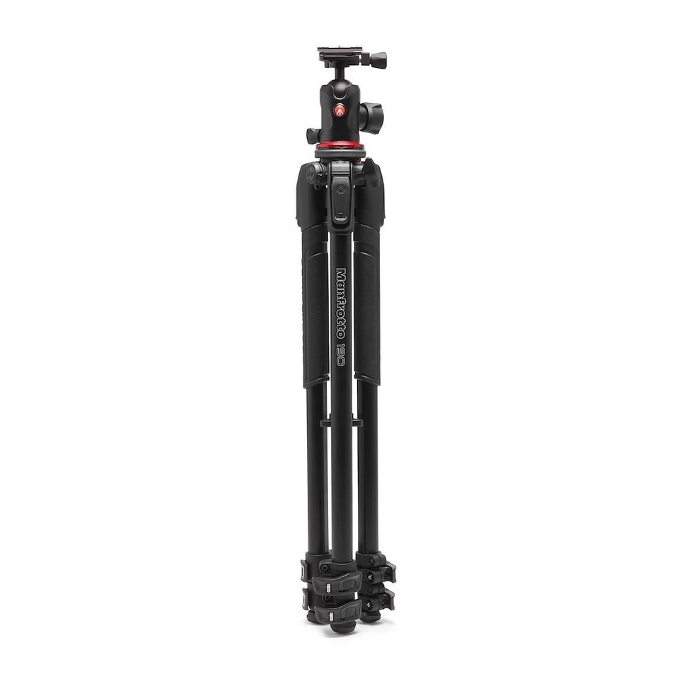Manfrotto 190X 3-Section Aluminium Arca-Swiss Tripod Kit with Ball Head - Image 4 of 4