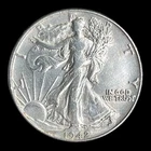 1942 Liberty Walking Silver Half Dollar