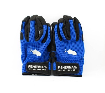 Fisherman Gloves 3D Super Cool Blue Size L (0316)