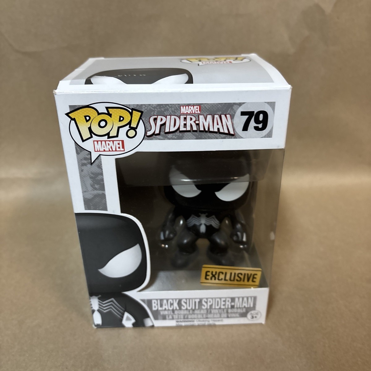 Funko POP 79 ブラックスーツ スパイダーマン［フィギュア］ Black