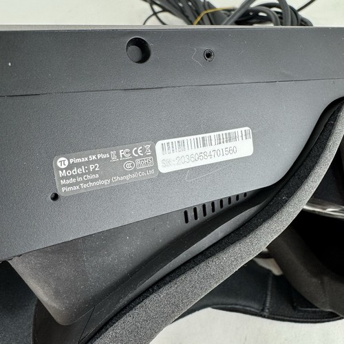 Pimax 5k Plus VR Headset Model P2 Headset And Cords. - Picture 5 of 6