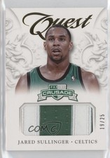 2012-13 Panini Crusade Quest Memorabilia Prime 19/25 Jared Sullinger #72 p8y