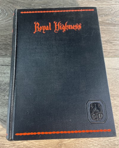 1909 First Edition ROYAL HIGHNESS by Thomas Mann Antique Book Hardcover 1st - Picture 3 of 8