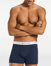Tommy Hilfiger L77420 Men's Navy 2 Pack Classic Boxer Briefs Size Large
