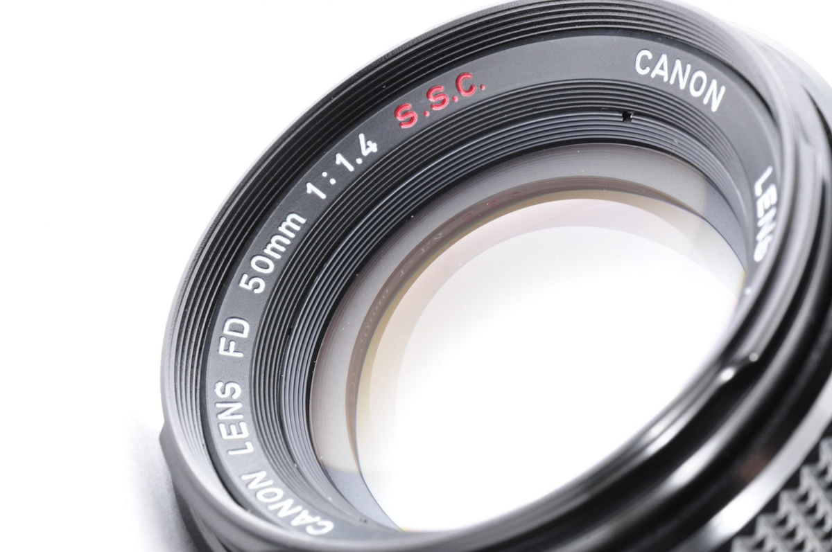【美品】Canon FD 50mm f1.4 S.S.C. FD50mm f/1.4 S.S.C. (I) - Canon Camera Museum