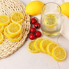 Fette Di Limone Finto In Plastica - Decorazione Realistica Per Feste E Casa - Foto 3