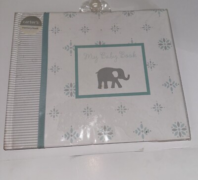 Carter's Babies First Years Memory and Milestones Hardcover Book