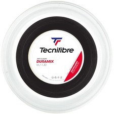 Tecnifibre DURAMIX Tennis Racket String - 1.30mm / 16 - 200m Reel - Black