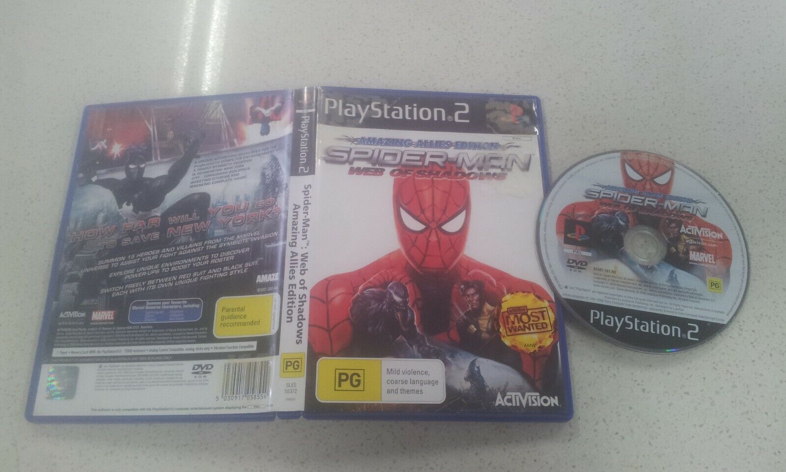 Spider-Man: Web Of Shadows (Amazing Allies Edition) - PS2, Retro Console  Games