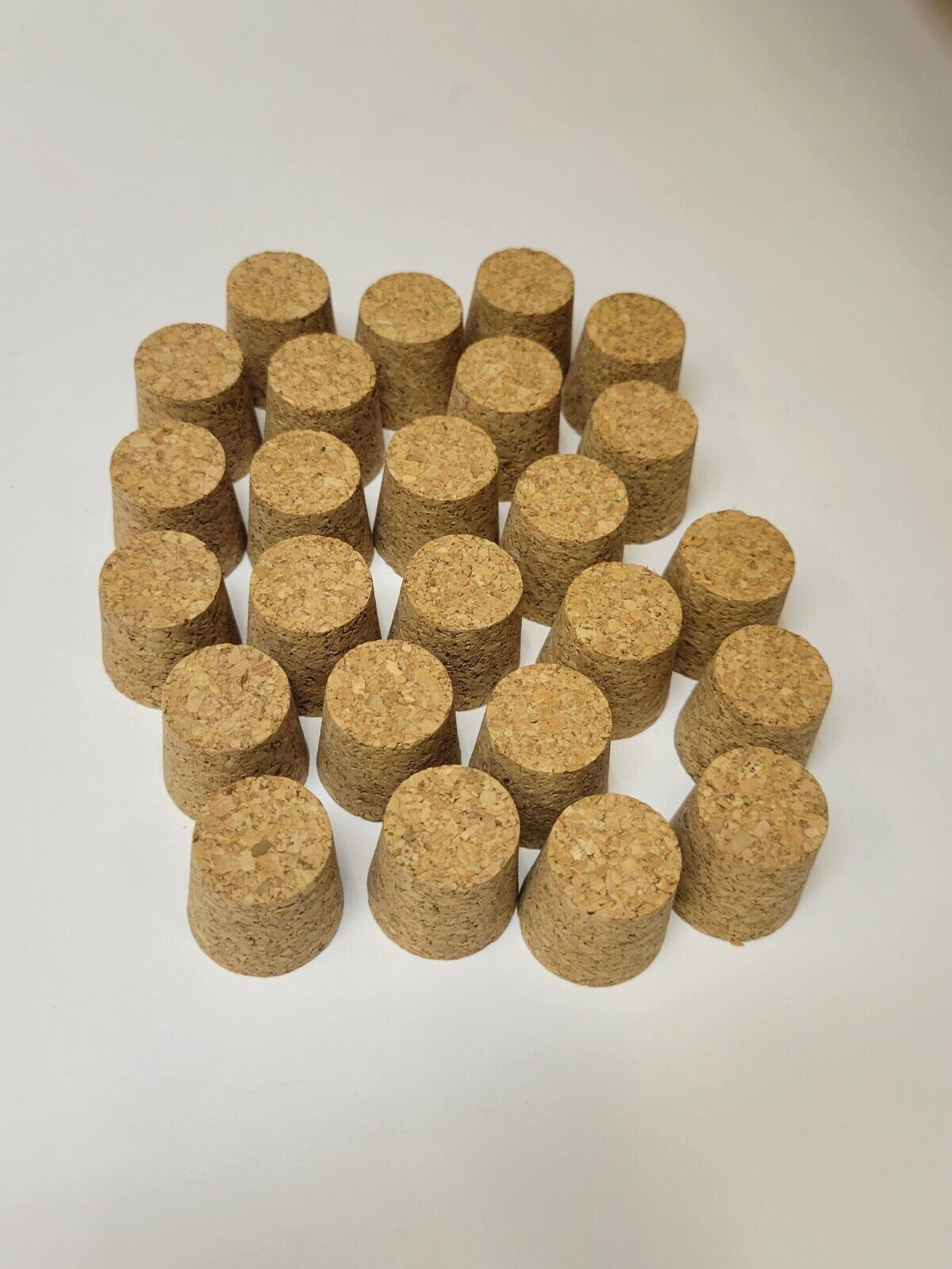 25pc bottle Max 82% OFF Japan Maker New cork stoppers tapered 8