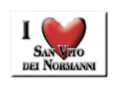 Magnet San Vito Dei Normanni (BR) - Puglia Fridge Magnet Souvenir Italy