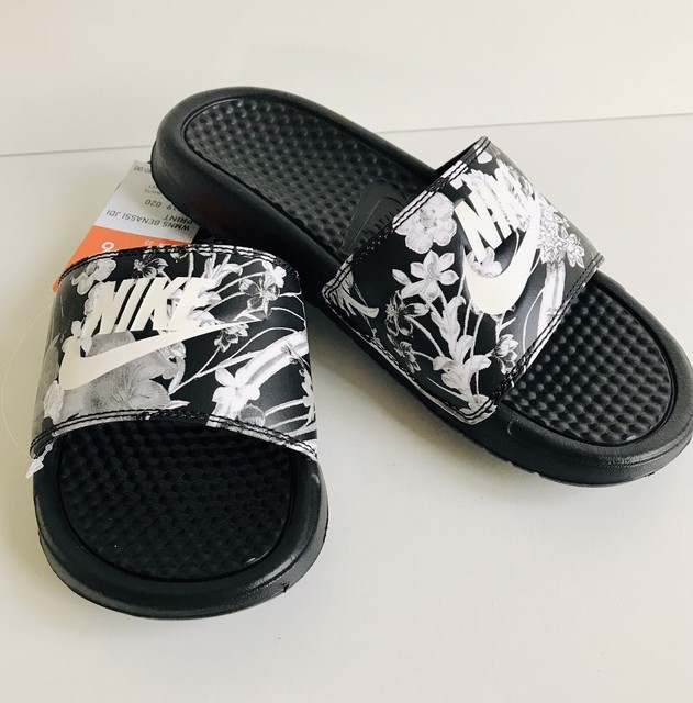 nike floral sandals