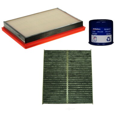 Engine Oil Air Carbon Cabin Filter Kit ACDelco Pro for FX35 QX70 3.7 3.5 V6