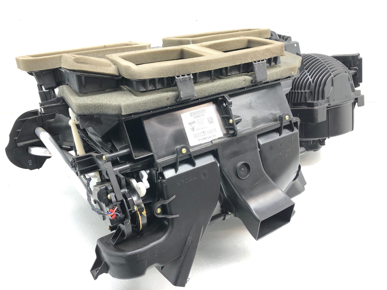 2014-2017 MASERATI GHIBLI S Q4 FRONT HEATER BLOWER MOTOR HOUSING BOX CORE OEM.