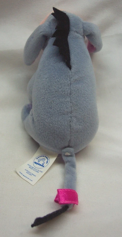 Applause WINNIE THE POOH CUTE LITTLE EEYORE 4" Plush STUFFED ANIMAL Toy - Image 3 of 4