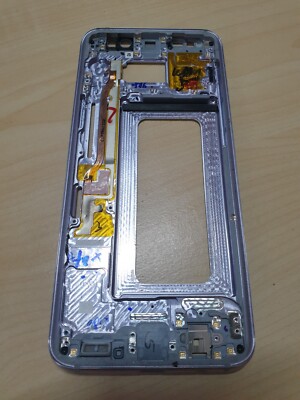 Mittelrahmen LCD Frame Gehäuse Silber Lila für Samsung Galaxy S8 Plus SM-G955F