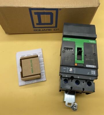 SQUARE D JJA36150 I-LINE CIRCUIT BREAKER -150A, 600V, 3 POLE - NEW IN BOX