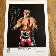 Wwe Scotty Goldman Colt Cabana Autographed Portrait