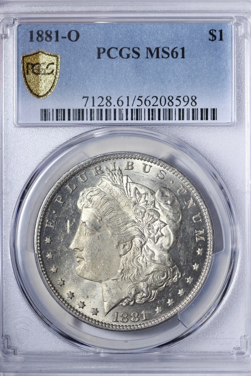 MS 61 Graded 1881 Year Morgan US Dollars (1878-1921) for sale | eBay