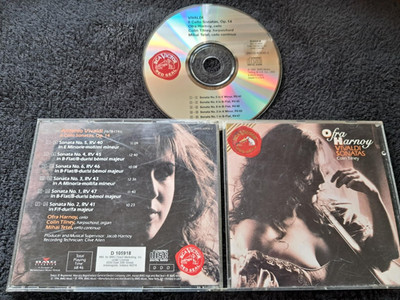 VIVALDI 6 Cello Sonatas op.14 OFRA HARNOY cd RCA 1994 USA pressing