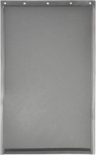 Large Dog Door Flap Replacement Matte Gray Magnetic Closure 10 1/8 x 16 7/8