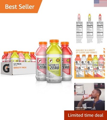 12 Bottles of Specialized Zero Sugar Electrolyte Drink - Refreshing Variety Pack