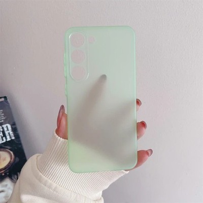 Ultradünne matte durchscheinende Hülle Samsung S26 S25 S24 S23 S22 Plus Ultra UK