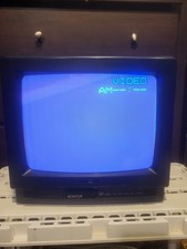 Vintage 1993 Sears LXI 13" CRT TV Monitor Retro Gaming Tested Excellent