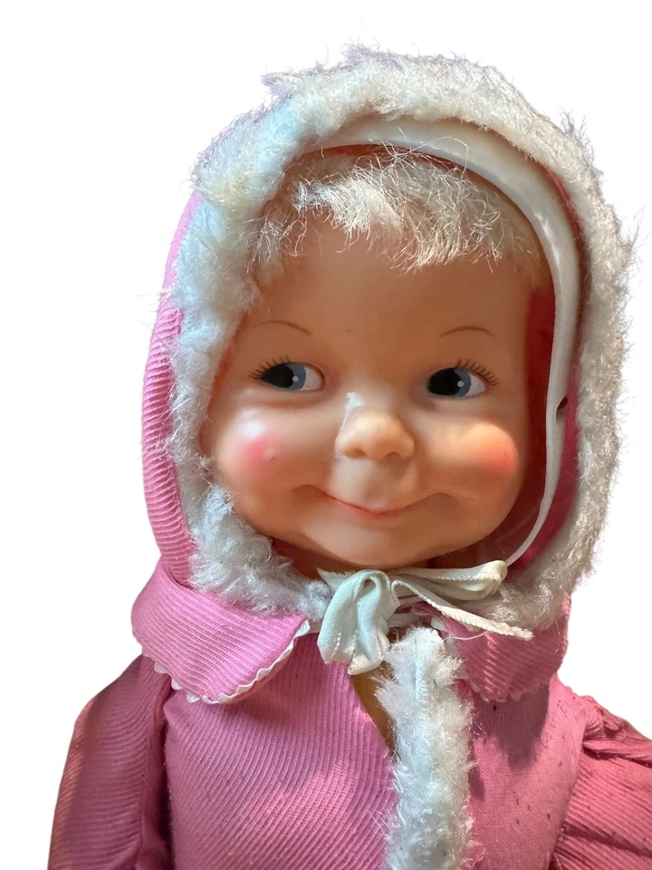 1968 Ideal Little Lost Baby Doll with Changing Faces Happy Baby,Crying Baby - Image 2 of 4