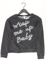 ⭐ Second Life Fashion H&M Weihnachtspullover für Damen Gr. 32, XS grau ⭐