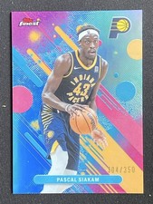 Pascal Siakam 2025-26 Topps Finest Common Sky Blue Refractor Base /350 #41