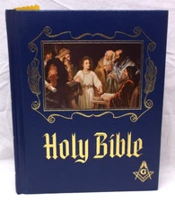 Masonic Bible Heirloom Master Reference Edition Unused