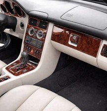 Mercedes SLK (R170) Interior Dashboard Trim Kit Dash Trim Dekor 23-Parts Mercedes SLK (R170) Interior Dashboard Trim Kit Dash Trim Dekor 23-Parts