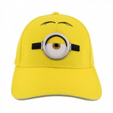 Adult Minions Hat Despicable Me Baseball Cap Adjustable Minion Face Universal