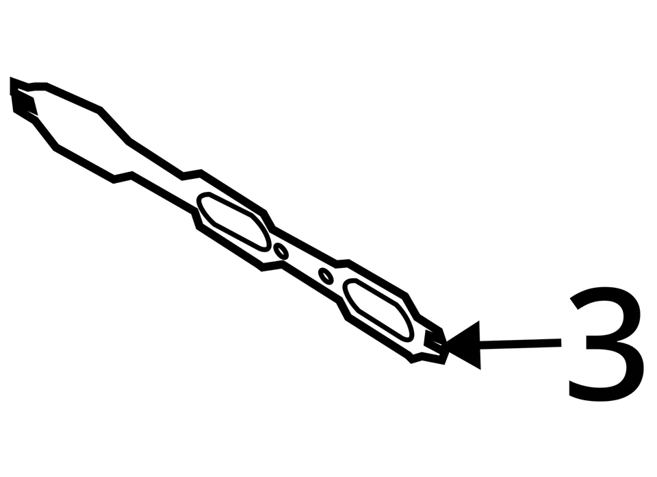 FITS 2004-2006 CHRYSLER PACIFICA EXHAUST MANIFOLD GASKET 4648913AA -  NEW OEM - Image 3 of 3