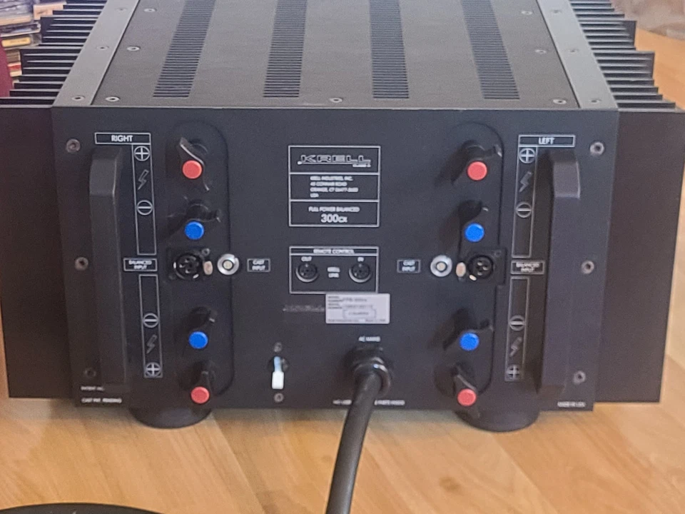 Krell FPB 300cx Class A Amplifier Balanced Amp - Image 4 of 4