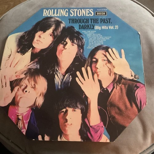 The Rolling Stones Through The Past Darkly LP UK 1st Press Octagon Sleeve