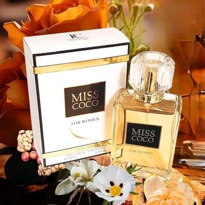 KC Perfume Miss Coco Eau de Parfum Spray for Women 3.4 fl oz Regular Size