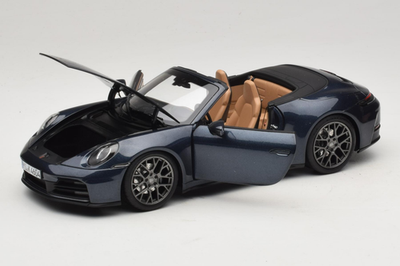NOREV 187180 Porsche 911 992-2 Carrera Cabriolet Open 2025 Blue