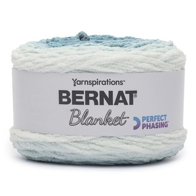 Spinrite Bernat Blanket Perfect Phasing Yarn-Deep Teal